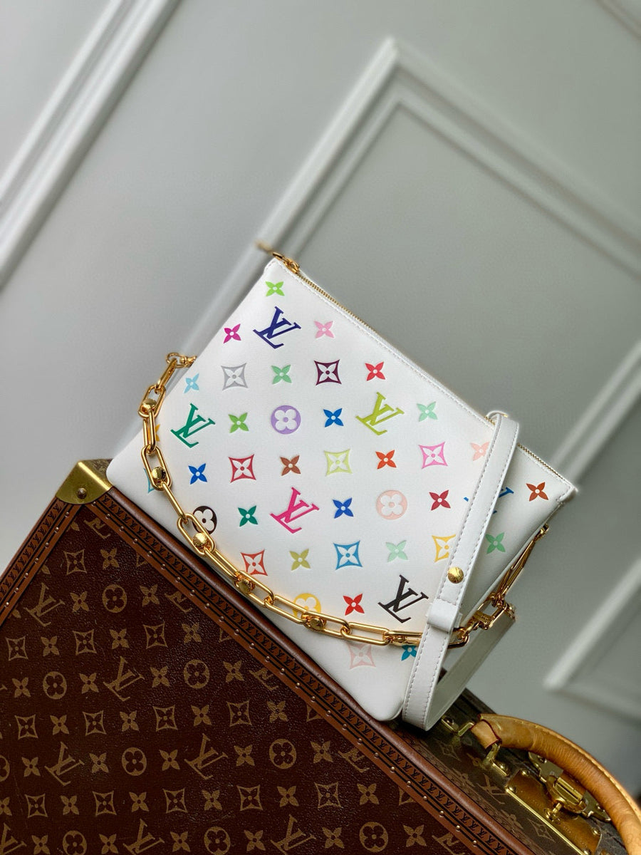 Louis Vuitton Bags- Louis Vuitton Lou x Murakami Coussin Pm Bag Luxury Designer Leather Handbag