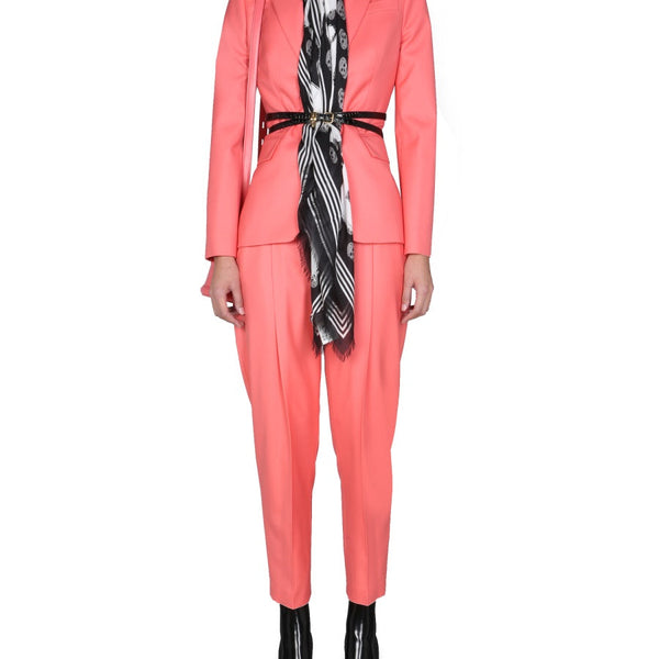 Alexander McQueen premium pants detail and craftsmanship close-up