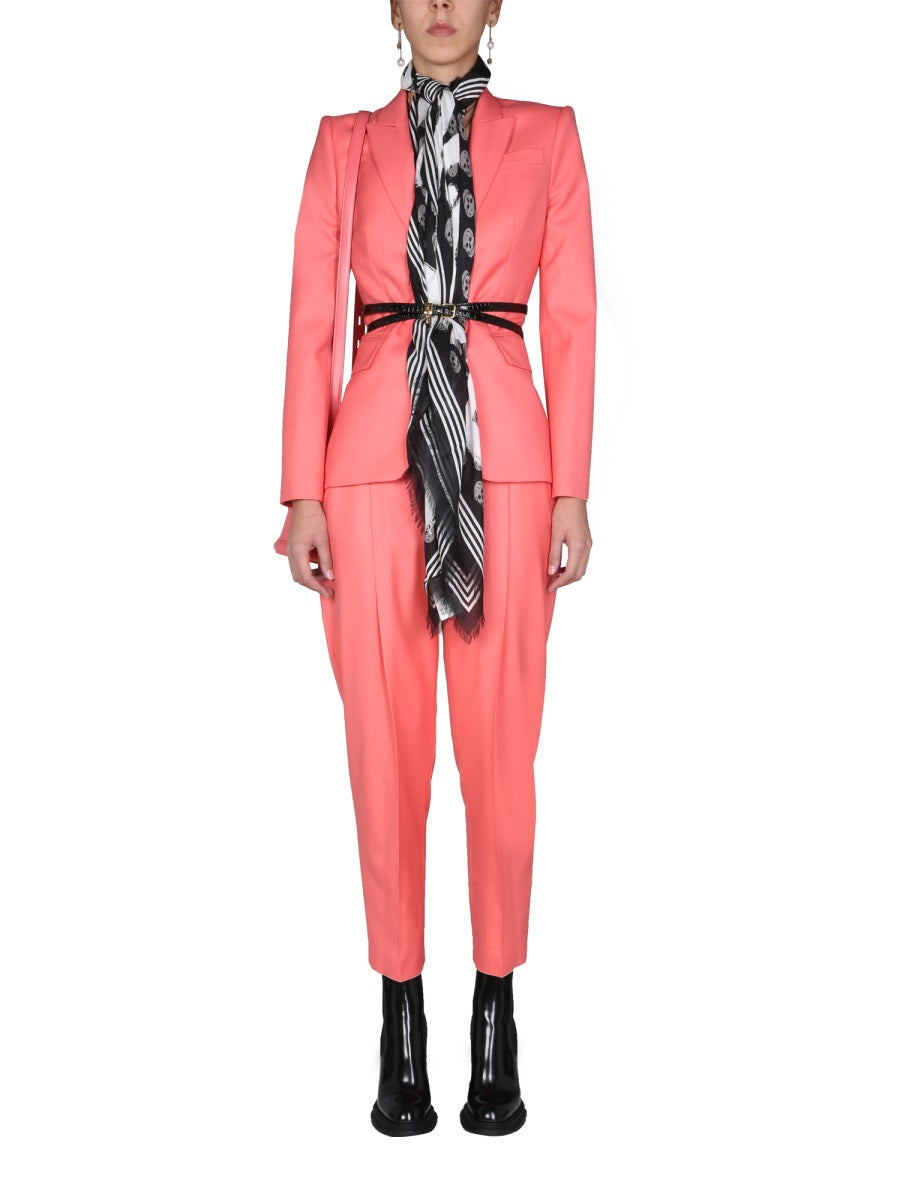Alexander McQueen Pants? Alexander Mcqueen Women Pants Peg Leg Premium Designer Casual Trousers