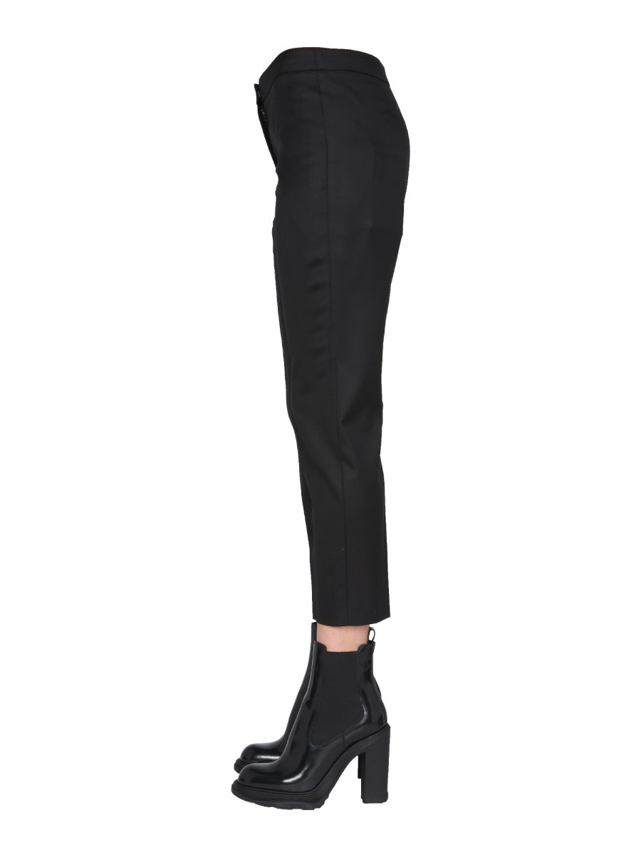Alexander McQueen pants side profile designer luxury fashion