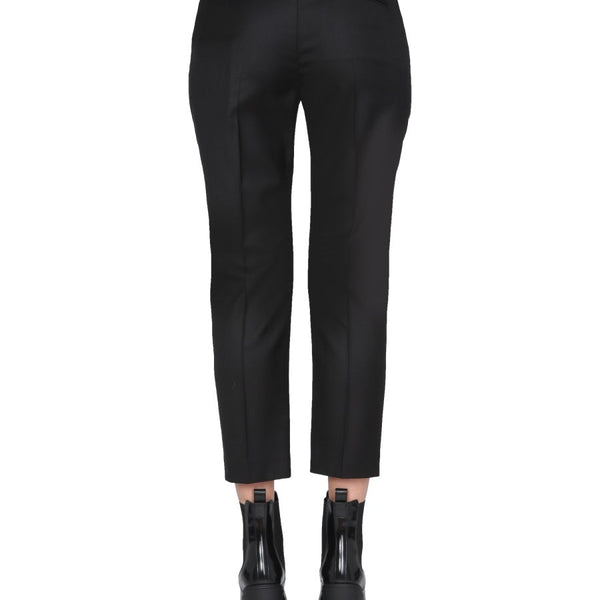Alexander McQueen Pants? Alexander Mcqueen Women Cropped Trousers Premium Designer Casual Trousers