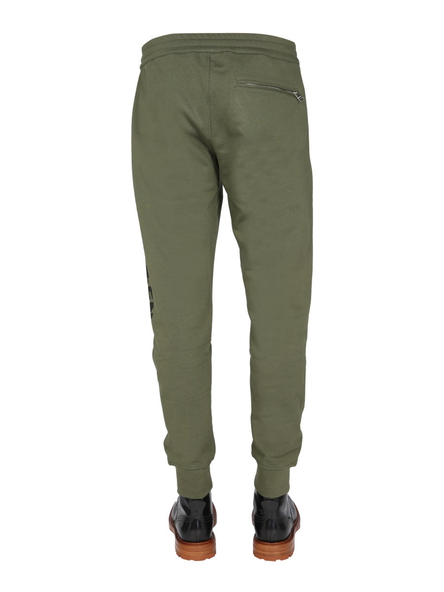 Alexander McQueen Pants? Alexander Mcqueen Men Jogging Pants With Graffiti Logo Premium Designer Casual Trousers