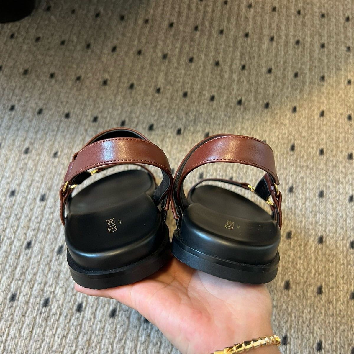 Shoes- Cel Sandals Comfortable Everyday Designer Shoes