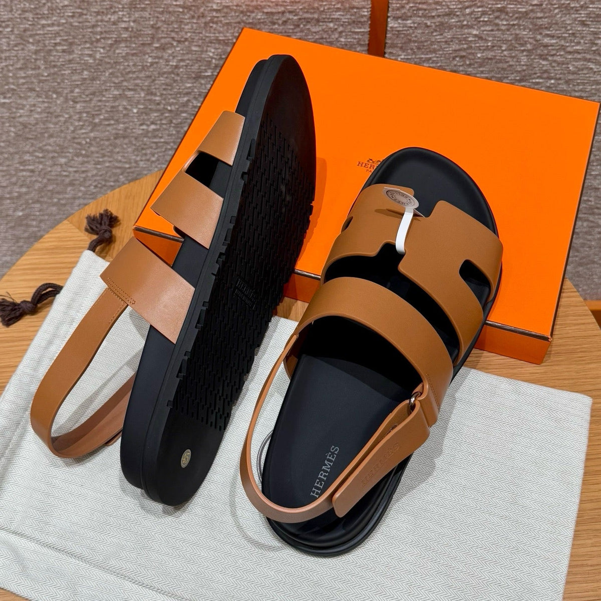 Shoes- Herm Genius Sandals Premium Designer Casual Shoes