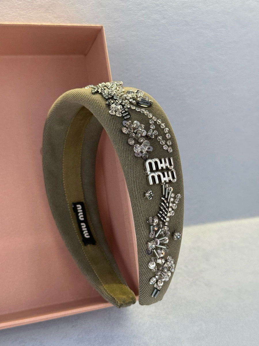 Accessories- Miu M Headband Premium Everyday Designer Accessory