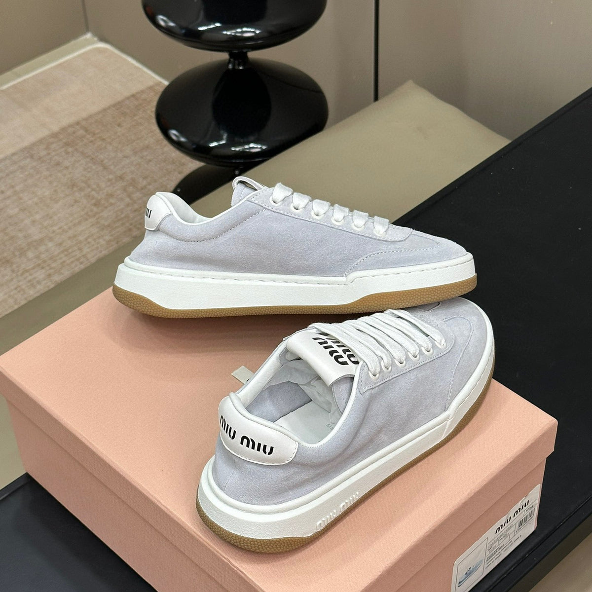 Shoes- Miu M Trainers Comfortable Everyday Designer Shoes