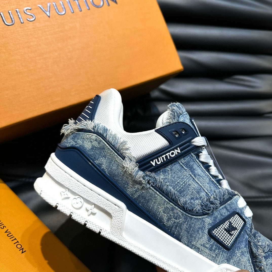 Louis Vuitton Shoes- Louis Vuitton Lou Trainers Premium Designer Casual Shoes