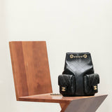 Front view of Chanel 25 Backpack premium bag