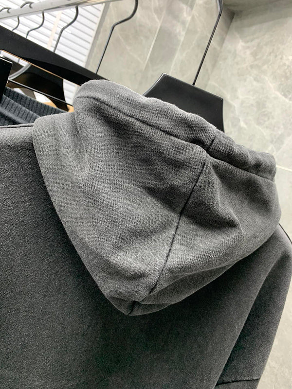 Close-up of Balenciaga designer clothing craftsmanship