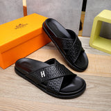 Hermes shoes Style 004 - front view, statement logo accent