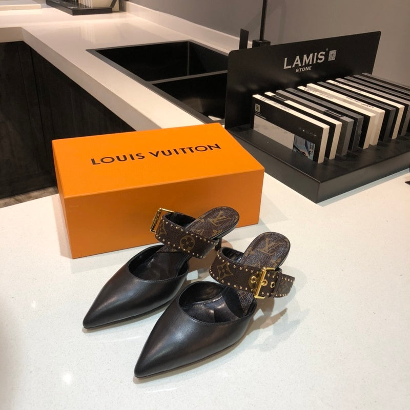 Louis Vuitton shoes Style 203 - side profile detail