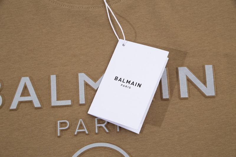 Close-up of Balmain designer clothing craftsmanship