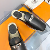 Hermes sandals Style 200 - back heel detail