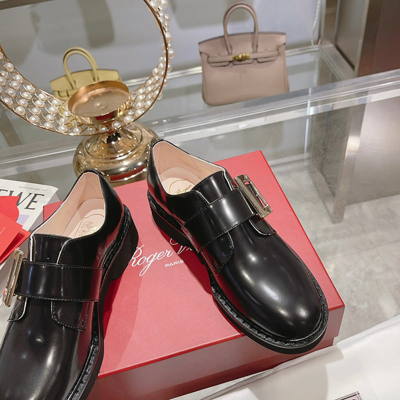 Roger Vivier luxury shoes detail shot