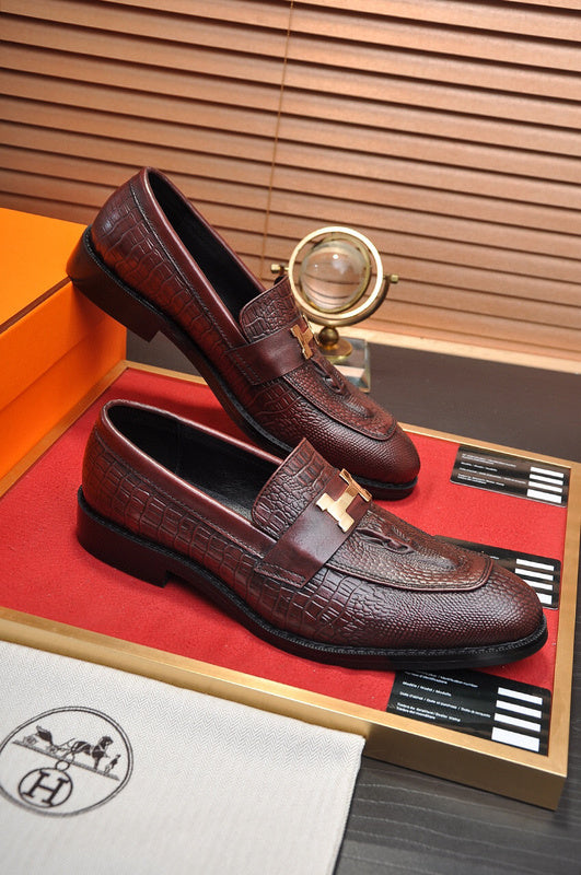 Hermes shoes Style 065 - angled studio shot