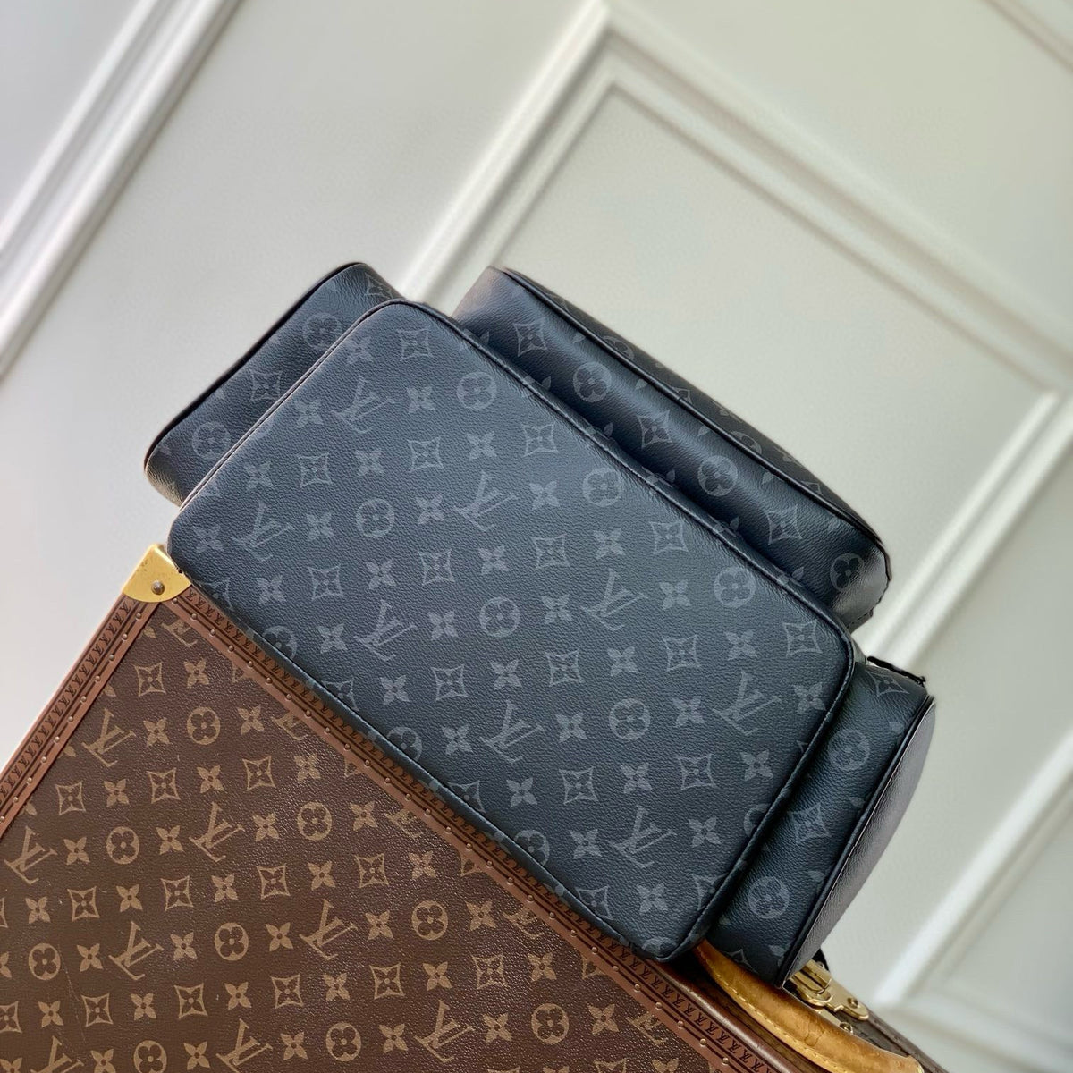 Louis Vuitton Bags- Louis Vuitton Lou Trio Backpack Elegant Everyday Designer Handbag