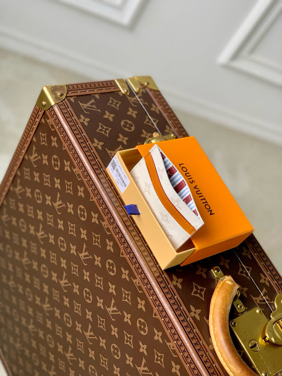 Louis Vuitton Wallets- Louis Vuitton Lou Card Holder Compact Luxury Card Wallet