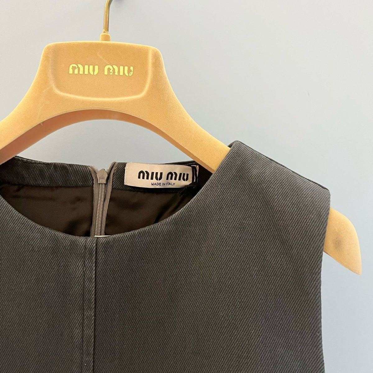 Dresses- Miu M Denim Dress Luxury Party Occasion Dress