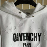 Close-up of Givenchy designer clothing craftsmanship