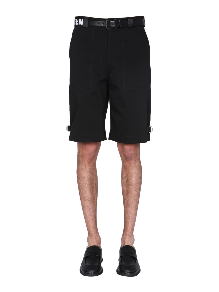 Alexander McQueen pants luxury designer piece front view