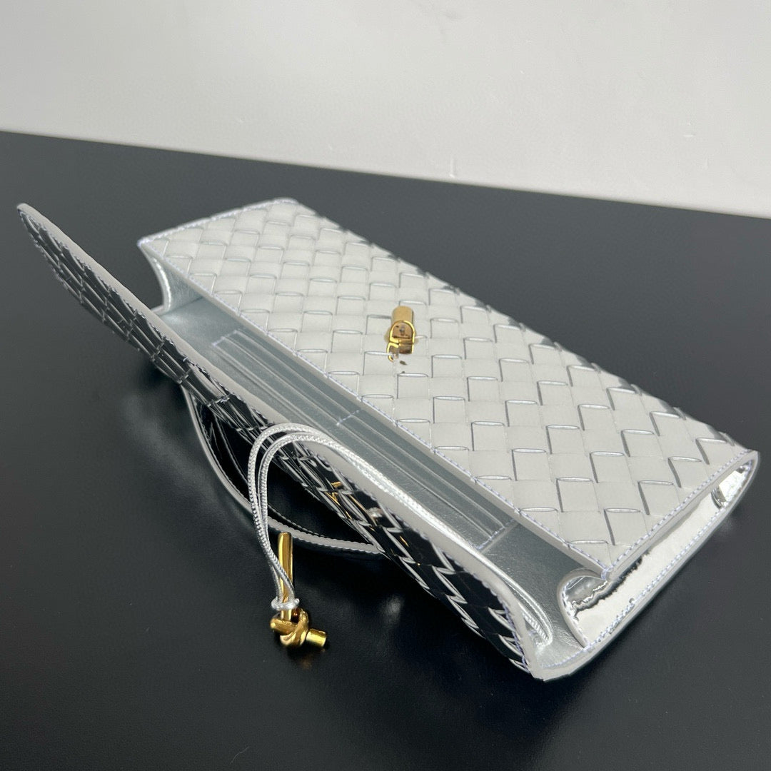 Bottega Veneta Bags- Bottega Veneta Andiamo Clutch Premium Designer Shoulder Bag