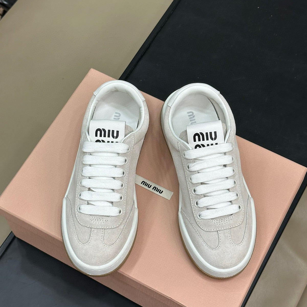 Shoes- Miu M Trainers Premium Designer Casual Shoes