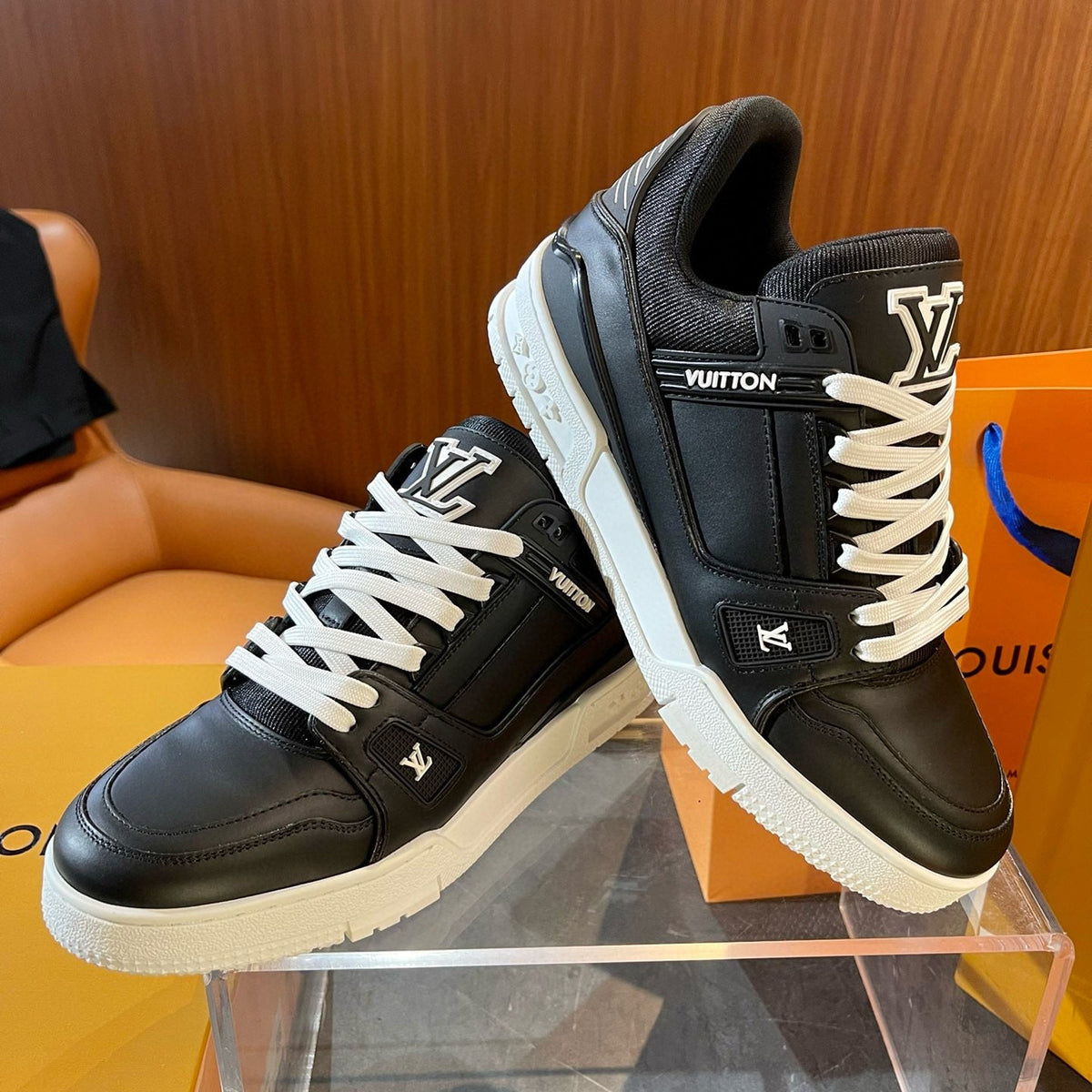 Louis Vuitton Shoes- Louis Vuitton Lou Trainers Comfortable Everyday Designer Shoes