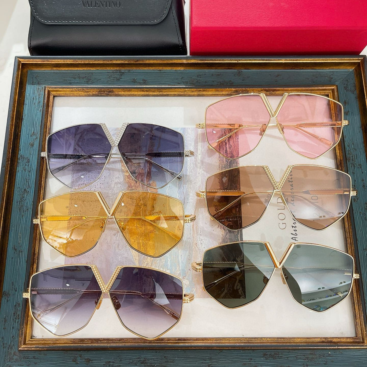 Sunglasses- Val Sunglasses Luxury Designer UV Sunglasses