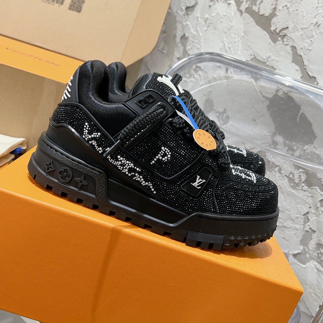 Louis Vuitton Shoes- Louis Vuitton Lou Trainers Luxury Lifestyle Designer Footwear