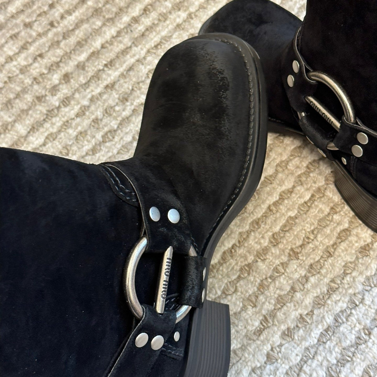 Shoes? Miu M Boots Luxury Lifestyle Designer Footwear