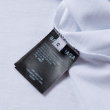 Burberry luxury t-shirt detail shot
