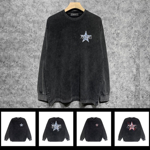 Amiri luxury hoodie detail shot