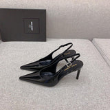 Saint Laurent shoes front view designer style