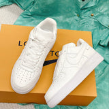 Louis Vuitton shoes Style 358 - close-up of statement logo accent (alternate angle)