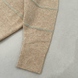 Front view of Brunello Cucinelli Zip Cardigan premium piece