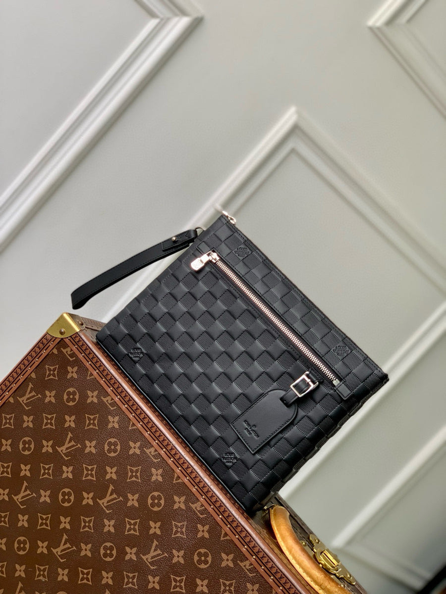 Louis Vuitton Bags- Louis Vuitton Lou Takeoff Pouch Premium Designer Shoulder Bag