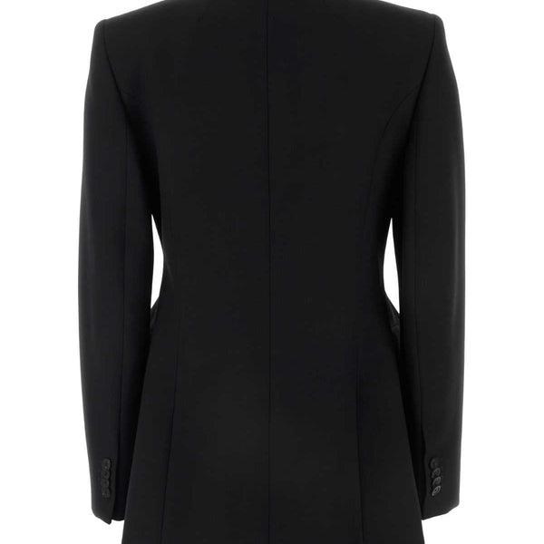 Balenciaga premium outerwear detail and craftsmanship close-up