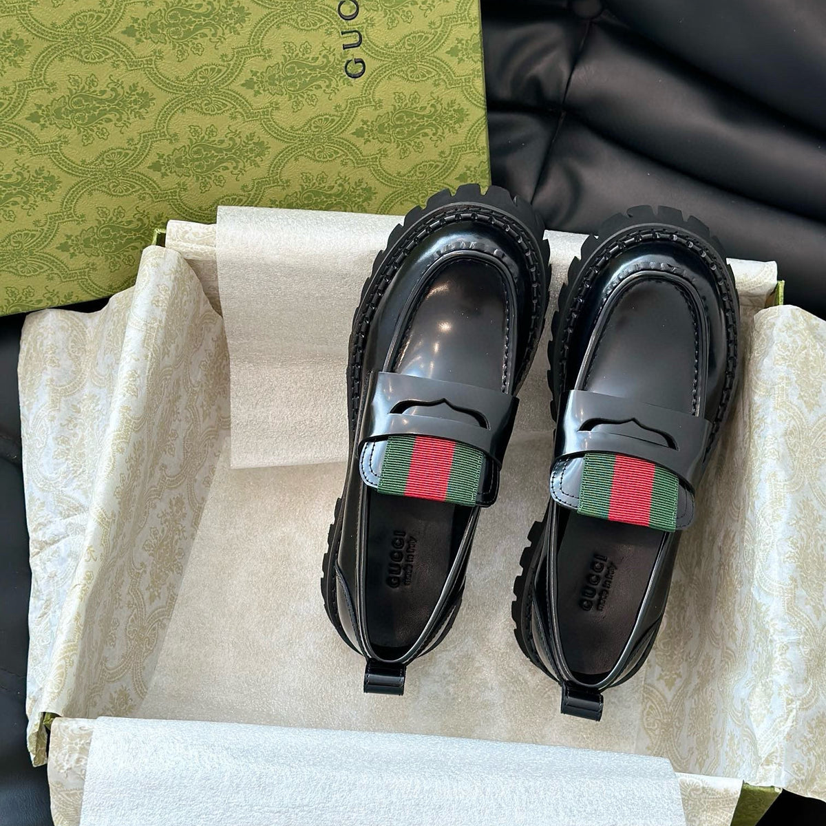 Gucci Shoes- Gucci Loafers Comfortable Everyday Designer Shoes