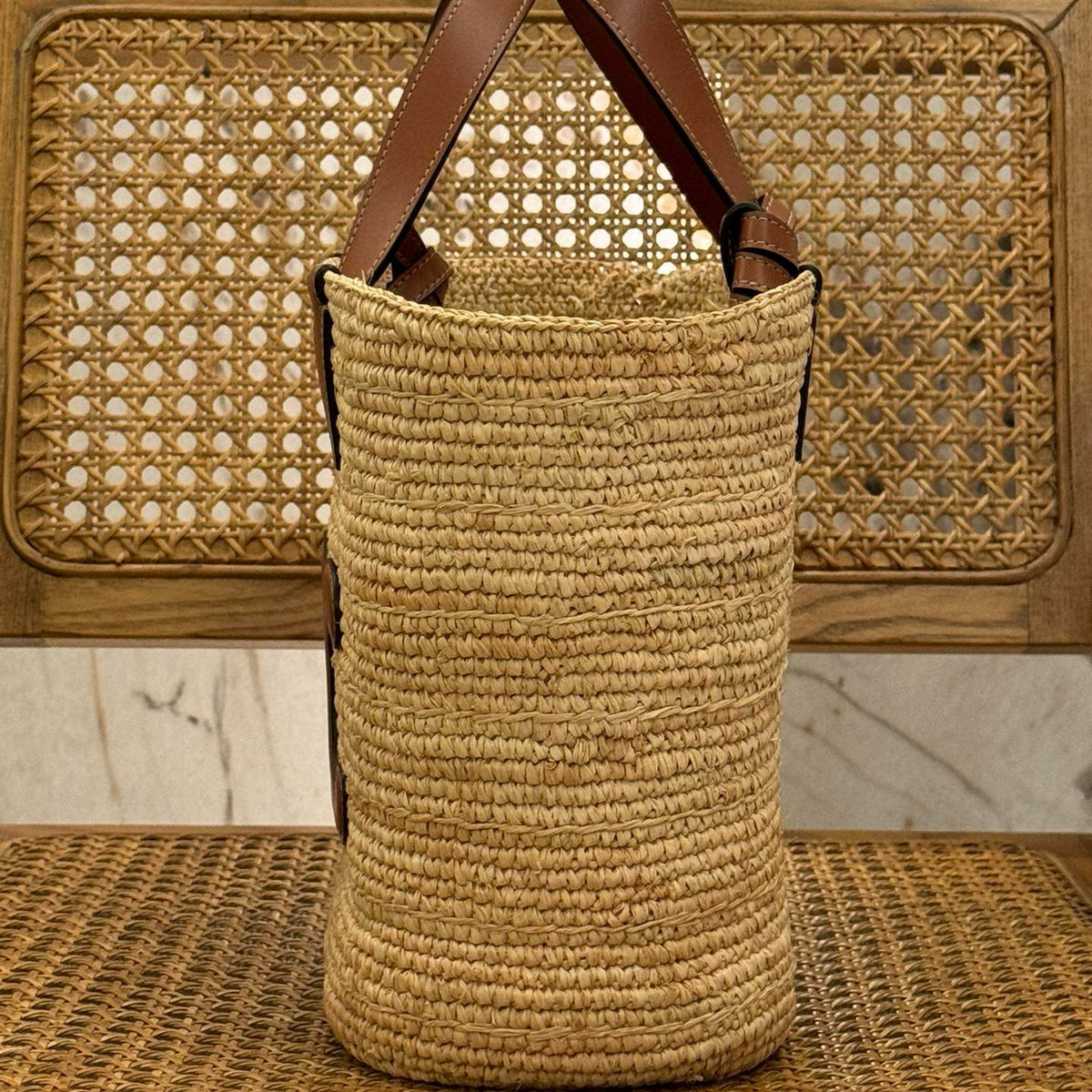 Bags- Cel Nano Supple Panier Bag Luxury Designer Leather Handbag