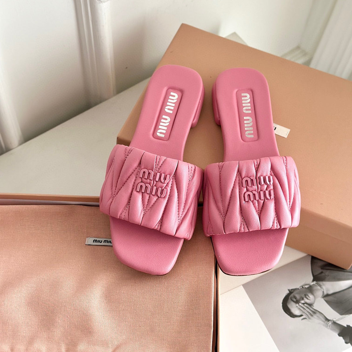 Shoes- Miu M Sandals Luxury Lifestyle Designer Footwear