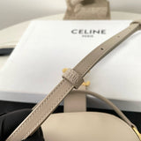 Close-up of Celine Fashion Item signature hardware and stitching detail