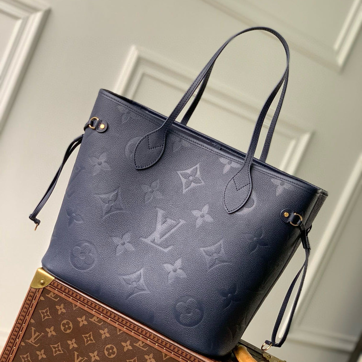 Louis Vuitton Bags- Louis Vuitton Lou Neverfull Mm Bag Premium Designer Shoulder Bag