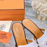 Hermes shoes Style 368 - logo and branding close-up (alternate angle)