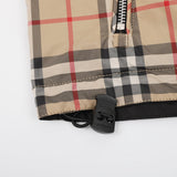 Close-up of Burberry designer clothing craftsmanship