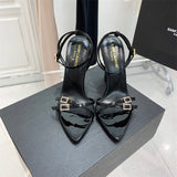 Saint Laurent shoes front view designer style