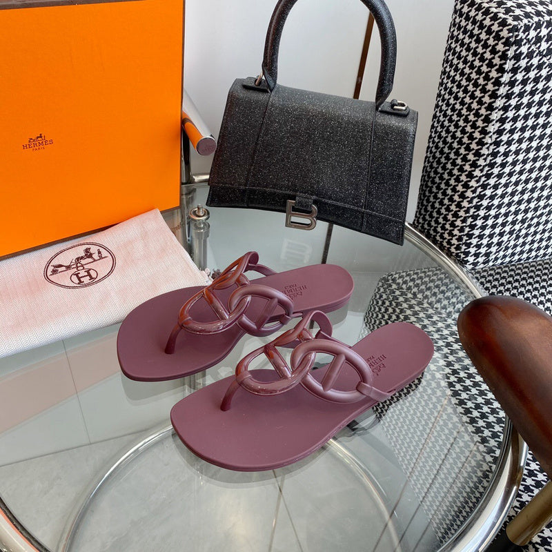 Hermes shoes Style 326 - editorial style shot