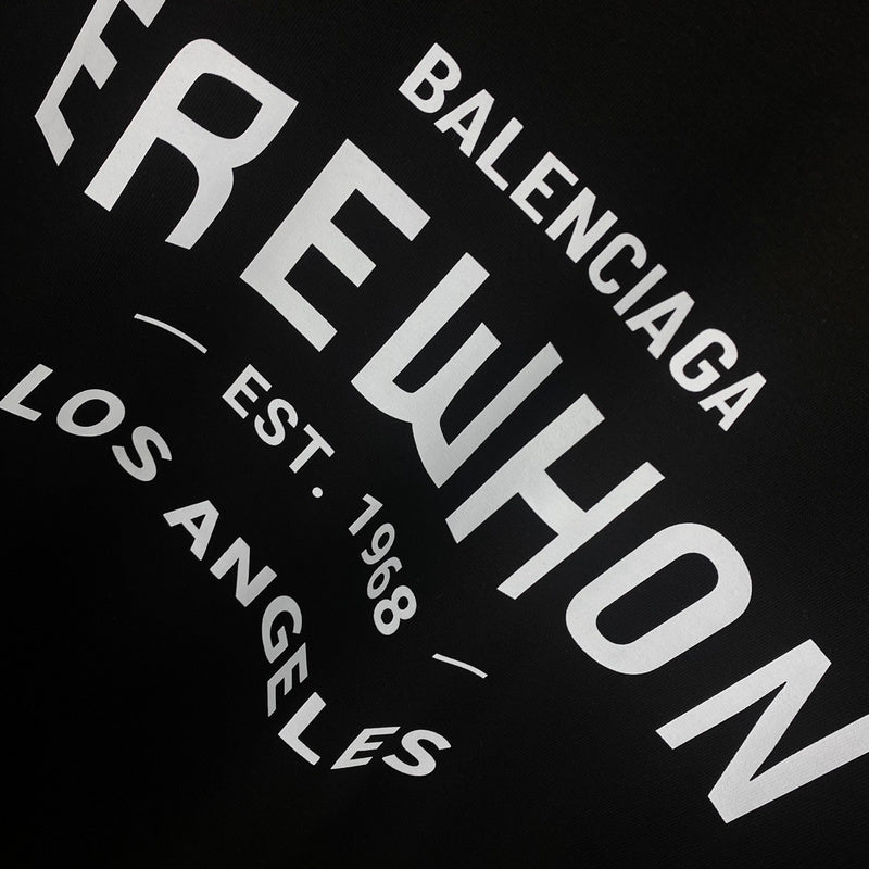 Balenciaga t-shirt front view designer style