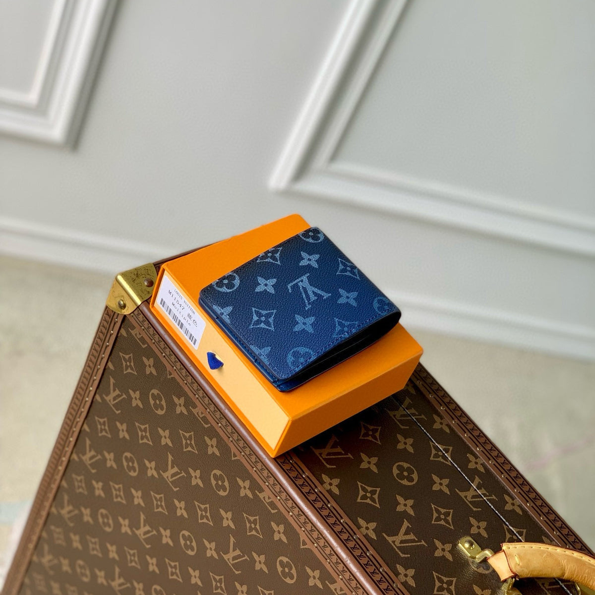 Louis Vuitton Wallets- Louis Vuitton Lou Slender Wallet Elegant Everyday Leather Wallet