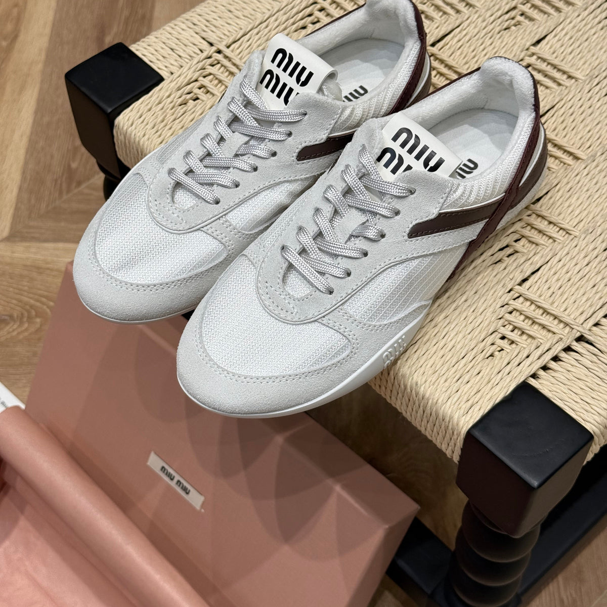 Shoes- Miu M Trainers Premium Designer Casual Shoes