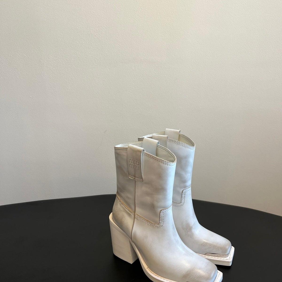 Shoes- Miu M Boots Luxury Lifestyle Designer Footwear